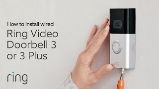 How To Install Ring Doorbell Wired [upl. by Sheree]