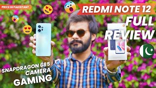 Redmi Note 12 Review Is it Worth Buying in Pakistan [upl. by Thayer]