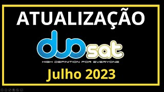 DUOSAT ATUALIZAÇÕES 2023 DICAS SOBRE TRAVAMENTOS [upl. by Esirrehc2]