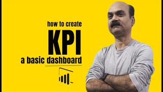 How to create KPI in Power BI  How to create Dashboard in Power BI  KPI in Power BI [upl. by Christabel]