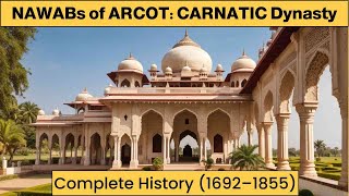 Nawabs of Arcot  Carnatic Dynasty History Revealed [upl. by Saum]