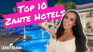 ZANTE TOP 10 HOTELS  Part 2 2023 [upl. by Nath]