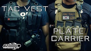 AIRSOFT GARAND THUMB  Plate Carriers VS Tactical Vests  Airsoft GI [upl. by Eirrej]