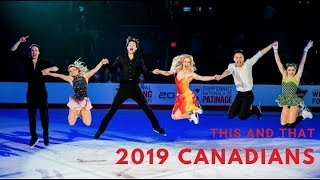 This and That 2019 Canadian Figure Skating Championships Weaver and Poje Gilles and Poirier [upl. by Di737]