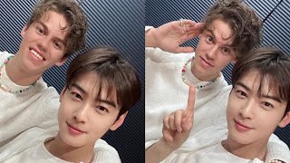 Singer Peder Elias Spills On ASTRO Cha Eunwoo’s True Personality [upl. by Naujak723]