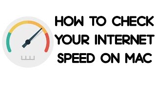 How To Check Your Ping amp Internet Speed on Mac [upl. by Bard]