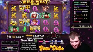 ŠÍLENÝ BONUS NA WILD WEST GOLD❗🤑BONUS OPENING❗🤯🔥 HERNA U DĚDKA👴 [upl. by Vinna]