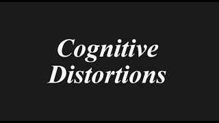 Cognitive Distortions  psychology  Iqra Sageer [upl. by Trebliw]