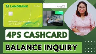 Updated Step by Step Tutorial Online LANDBANK CashCard Balance Inquiry4Ps CashCardWithdraw Money [upl. by Fitalludba725]