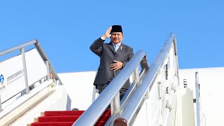 Dari Beijing Presiden Prabowo Bertolak Menuju Washington DC 10 November 2024 [upl. by Izawa]