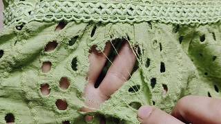 3 Amazing Sewing Tips to Fix Holes in Clothes in a More Professional Way [upl. by Baumann405]