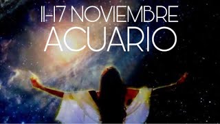 ACUARIO ♒️ 1117 NOVIEMBRE…TIEMPO DE RECONSTRUIR…🙌🏻🦋🙌🏻 [upl. by Iny667]