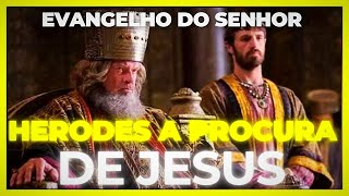 HERODES A PROCURA DE JESUS QUEM É ESSE HOMEM EVANGELHO DO SENHOR PALAVRA QUE LIBERTA [upl. by Blane]