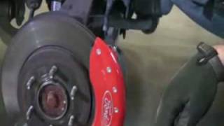 How to Install MGP Caliper Covers on a Ford F150 [upl. by Naziaf]