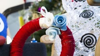 Couronne de Noël fait maison  Le DIY [upl. by Kulda]