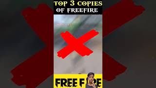 Top 3 Garnade Player  freefirefacts shortsTop Free Fire Copy Games [upl. by Maddox]