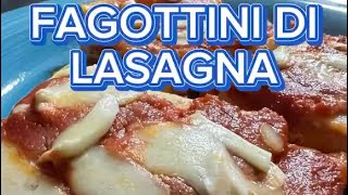 Fagottini di lasagna cotti nella friggitrice ad aria [upl. by Aihsei825]