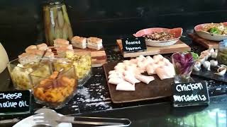 Breakfast Buffet at Double Tree Hotel Jakarta [upl. by Hueston]