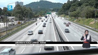 Lebuhraya Kuala Lumpur  Karak Pelebaran bermula Januari 2025 [upl. by Schweitzer785]