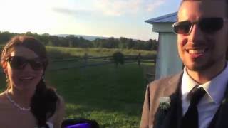 Groom sees color for the first time with EnChroma Glasses Surprise wedding gift [upl. by Jerz]