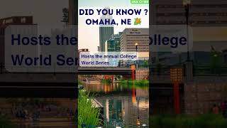 USA City Tour 🏙️ USA Cities Unveiled  Omaha NE 🌽 [upl. by Ardeed628]