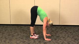 Dynamic Warmup Exercises  How to do Inch Worm [upl. by Mcdade]