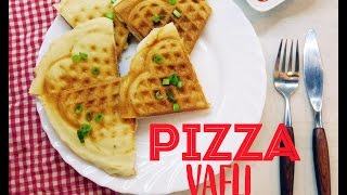 Pizza vafli  Pizza galete  Punjeni bakin kolač [upl. by Nitniuq]