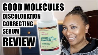 Good Molecules Discoloration Correcting Serum Review [upl. by Tildy]