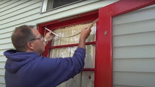 How To Fix a Drafty Door [upl. by Mmada]