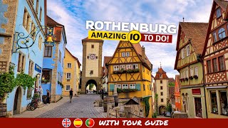 Discover ROTHENBURG Bavarias Hidden Gem  Things To Do [upl. by Eidnyl134]