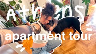 athens apartment tour vintage 2 bedroom colourful decor amp lots of plants [upl. by Nelly930]