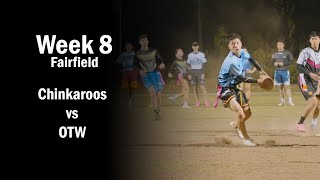 Chinkaroos vs OTW  Fairfield Wednesday Oztag Div 2  Week 8 [upl. by Llywellyn]