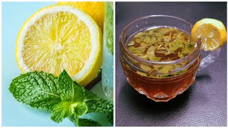 LEMON MINT TEA  Energy drink [upl. by Spiegelman235]