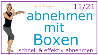 1121💜38 min abnehmen mit BoxTraining  Fullbody cardioworkout  ohne Geräte im Stehen [upl. by Sancho]