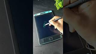 3D A letter on writing display board shortsfeed drawing trendingshorts viralshort [upl. by Anelem]