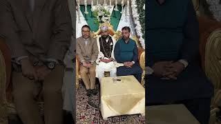 Nikkah ceremony of Ajaiz Sheikh at Gurinal Chatroo Pray for prosperity of the newly wedded couple [upl. by Darcy]