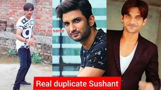 Real duplicate of Sushant Singh Rajput  sachin tiwari  viral video tiktok [upl. by Livvie]