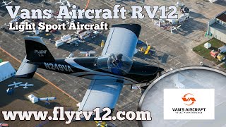 RV 12 VANS RV 12 light sport aircraft pilot report flight report aircraft review [upl. by Naehgem]