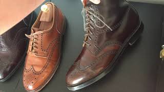 Shell Cordovan Brogues [upl. by Stormy]