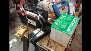 Restoring car truck rv batteries testing them CHEAP FAST and EASY [upl. by Galitea]