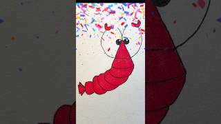 Simple drawing ideas  Step by step Drawing for kids🦞 [upl. by Prince960]