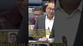 ‘Hari ini perintah esok minyak turun’ PM sempat berseloroh ketika ulas isu minyak di Parlimen [upl. by Brendis288]