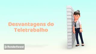 Vantagens e Desvantagens do teletrabalho [upl. by Mikeb48]