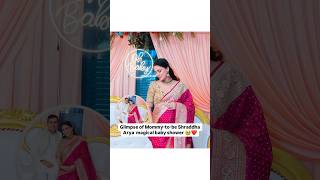 Glimpse of Shraddha Aryas baby shower❤️ shorts shortvideo shraddhaarya kundalibhagya trending [upl. by Durham789]