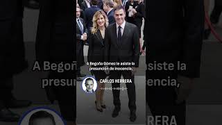 Herrera reacciona a la imputación de Begoña Gómez quotLa carta era una gran operación de engañoquot [upl. by Eilatam]