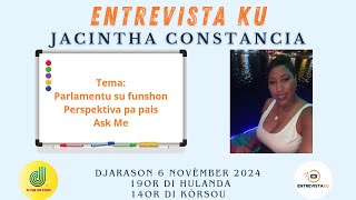 Entrevista Ku Jacintha Constancia [upl. by Attemaj]