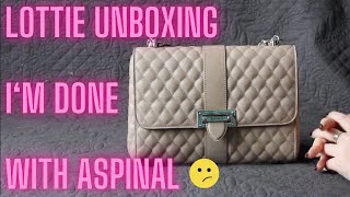 Aspinal of London Lottie Large Taupe  Unboxing first thoughts and customer experience story time 😭 [upl. by Siouxie]