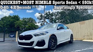 2022 BMW M235i Grand Coupe TEST DRIVEFULL REVIEW [upl. by Hpesojnhoj123]