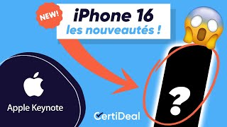 Keynote iPhone 16  9 Septembre 2024 [upl. by Cotter134]