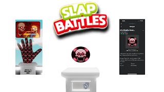 Showing the new RUN glove and how to get Roblox Slap Battles [upl. by Antony]